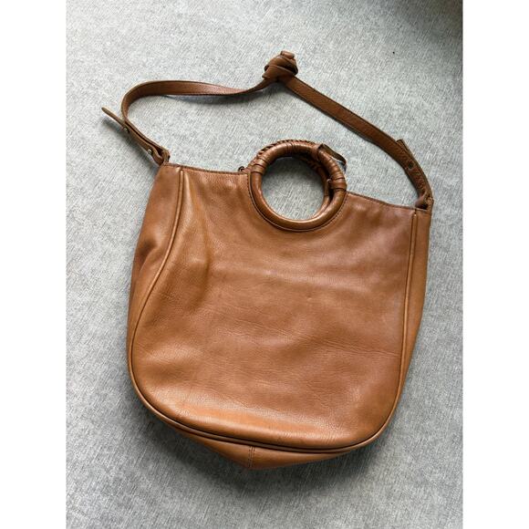 Cleobella Tan Brown Leather Bag - Picture 6 of 7